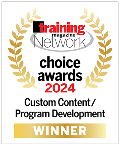 2024 Choice Award Winner for Custom Content Development