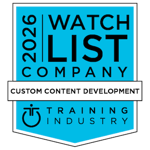 2026 Watch List Badge from Training Industry