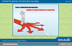 Screenshot of the DrivActiv product