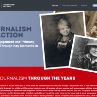 Journalism in Action website