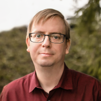 Photo of new d'Vinci Web Developer Travis Miller