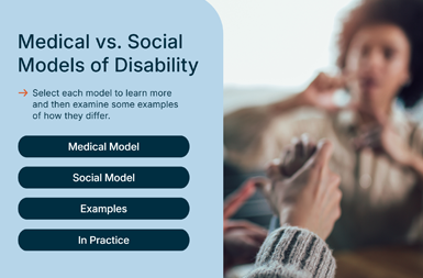 Screenshot of the Building Inclusive Workplaces at Scale project on a smart tablet