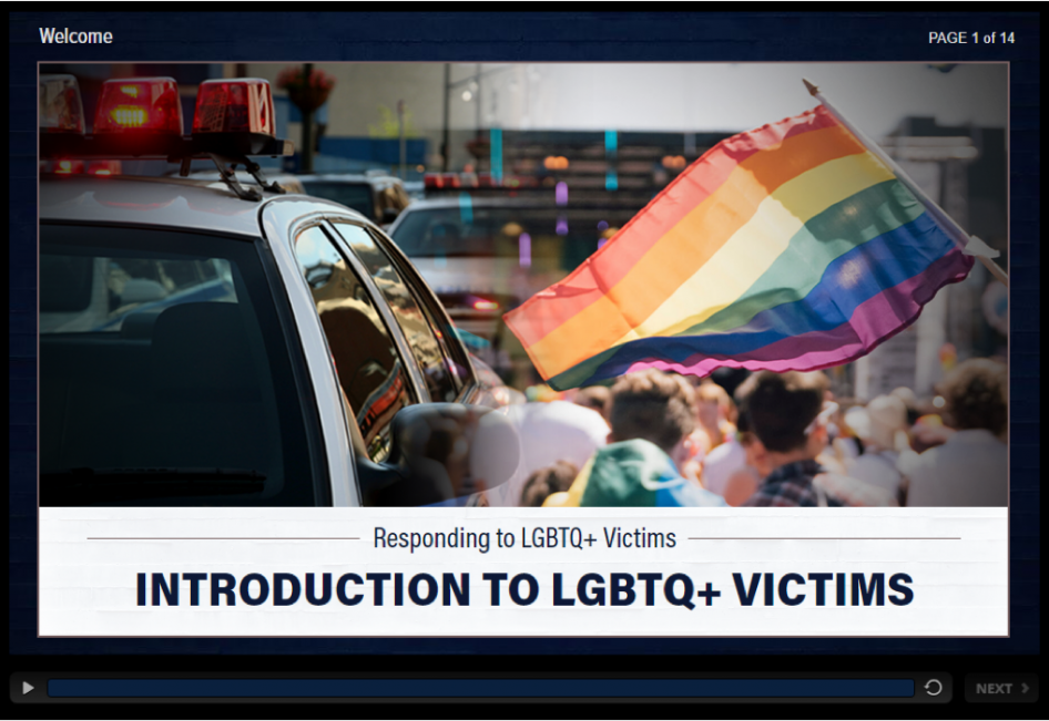 d'Vinci and PA Chiefs of Police support LGBTQ+ community with new course to identify victims and how to respond.  